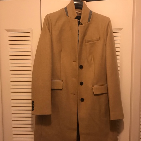 J. Crew Jackets & Blazers - NWT Jcrew Double Serge Wool Regent Topcoat Size 8